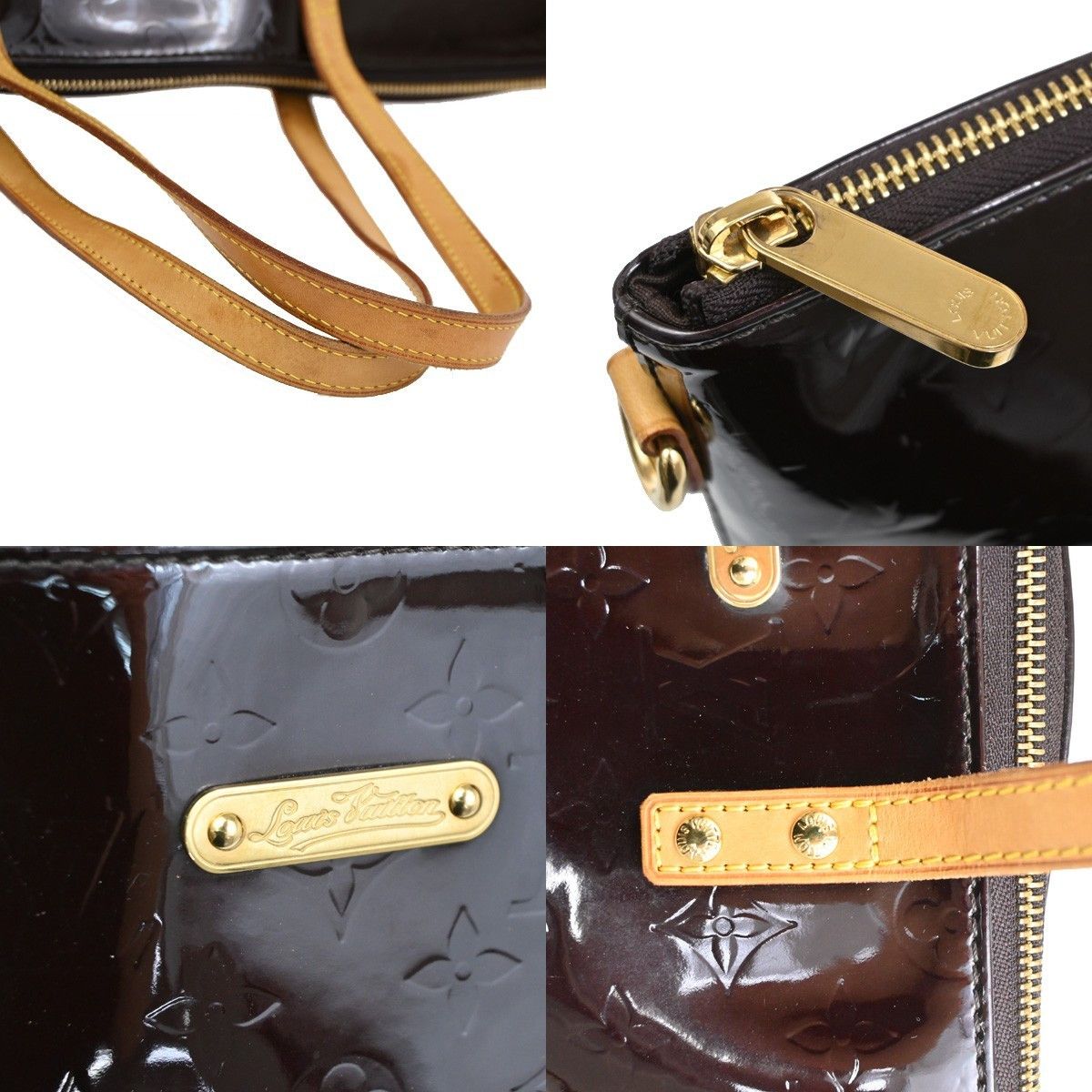 Louis Vuitton Louis Vuitton Bellevue Handbag Monogram Vernis Size ONE SIZE - 10 Thumbnail