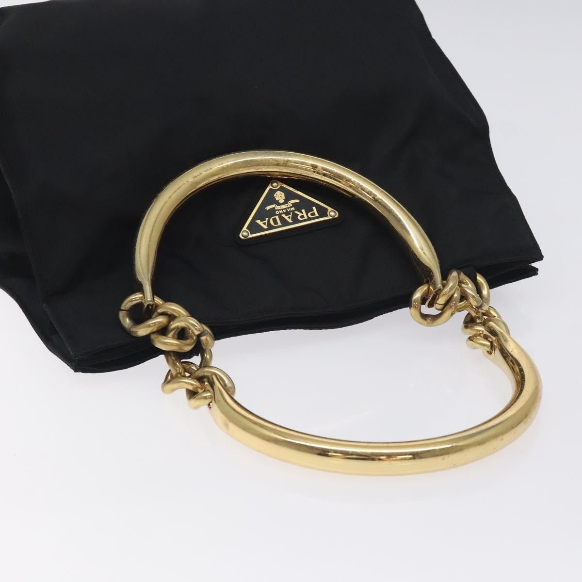 Prada Prada Metal Handles Tote Tessuto Size ONE SIZE - 12 Thumbnail