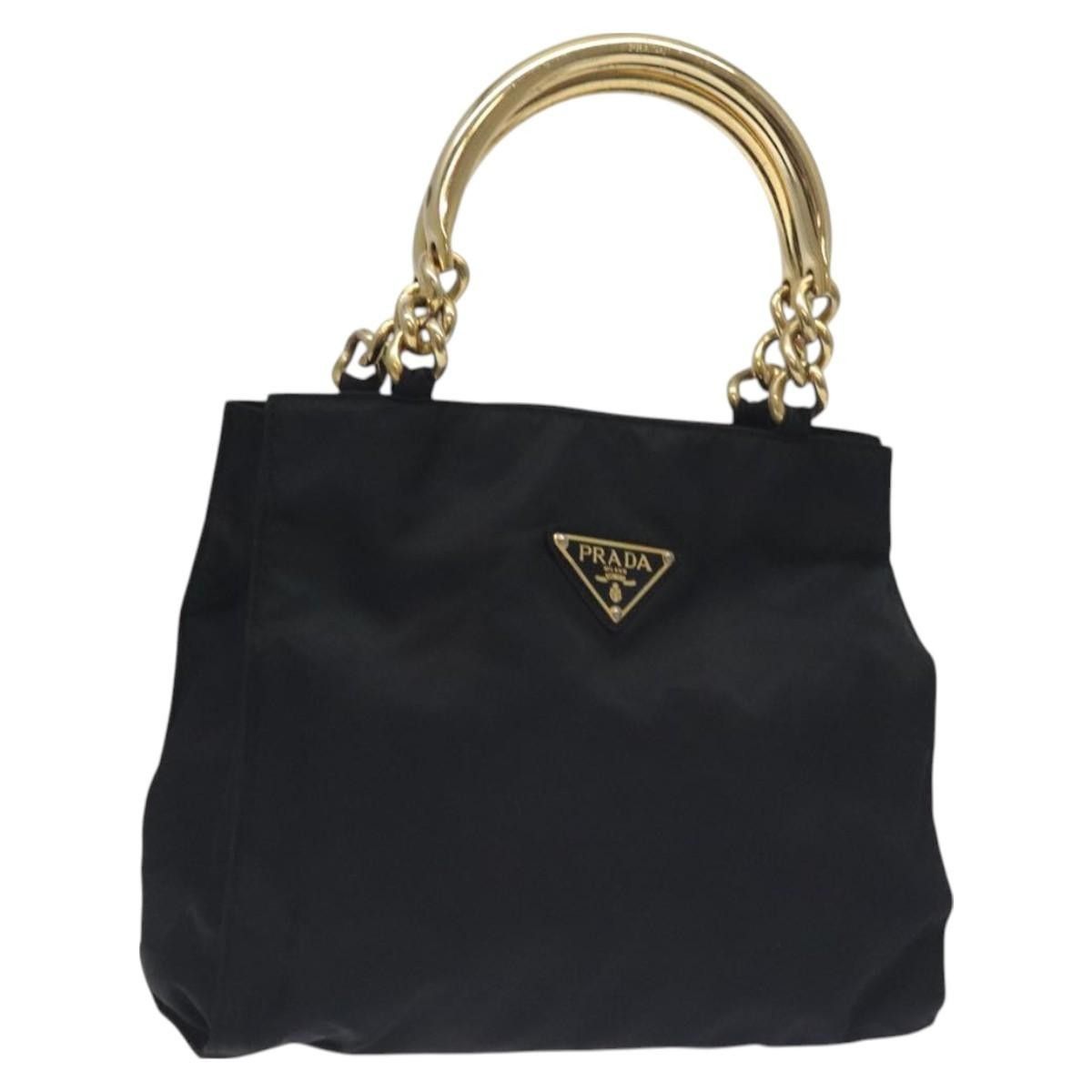 Prada Prada Metal Handles Tote Tessuto Size ONE SIZE - 18 Thumbnail