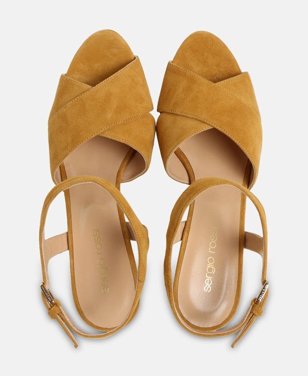Sergio Rossi Astor Mais Wedge sandals Size US 10 / IT 40 - 3 Thumbnail