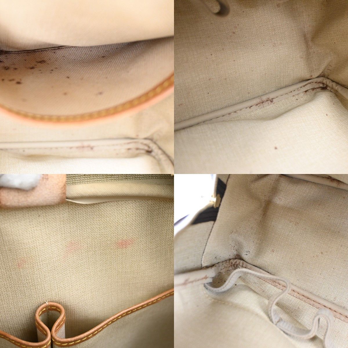 Louis Vuitton Louis Vuitton Deauville Handbag Monogram Canvas Size ONE SIZE - 17 Thumbnail