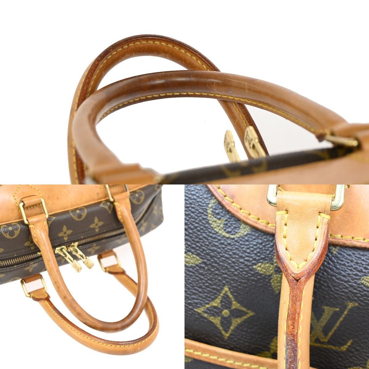 Louis Vuitton Louis Vuitton Deauville Handbag Monogram Canvas Size ONE SIZE - 8 Thumbnail