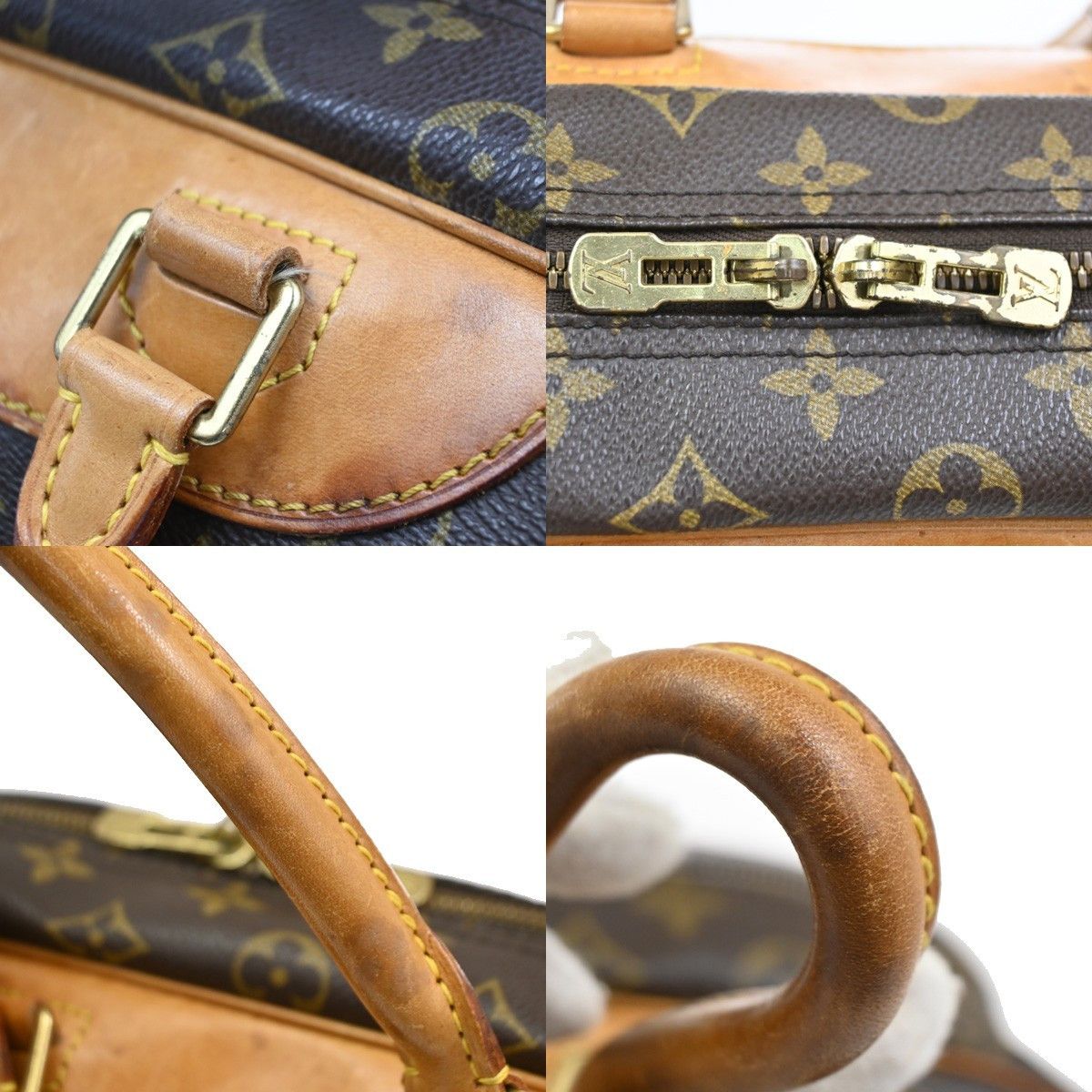 Louis Vuitton Louis Vuitton Deauville Handbag Monogram Canvas Size ONE SIZE - 10 Thumbnail