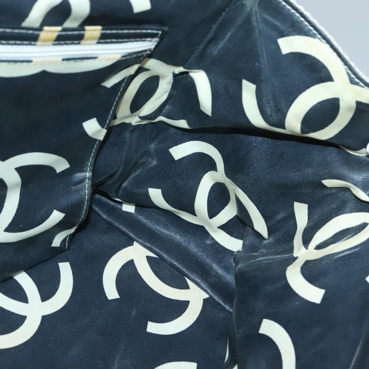 Chanel Chanel CC Resin Chain Tote Quilted Raffia Size ONE SIZE - 19 Thumbnail