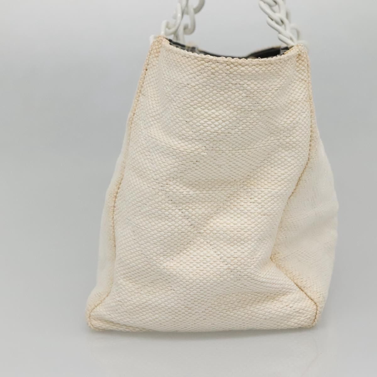 Chanel Chanel CC Resin Chain Tote Quilted Raffia Size ONE SIZE - 4 Thumbnail