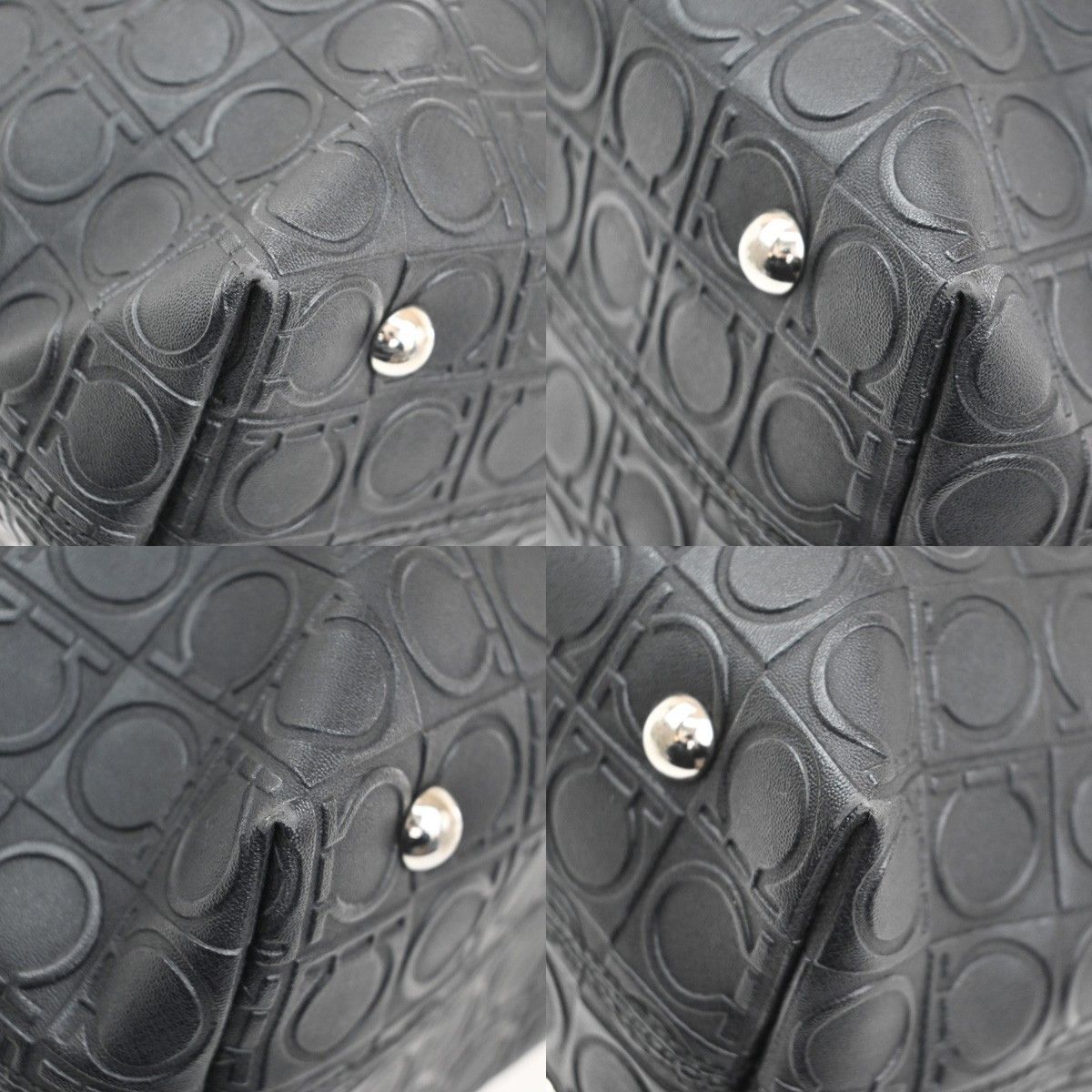 Salvatore Ferragamo Salvatore Ferragamo Gancini Tote Gancini Canvas Size ONE SIZE - 8 Thumbnail