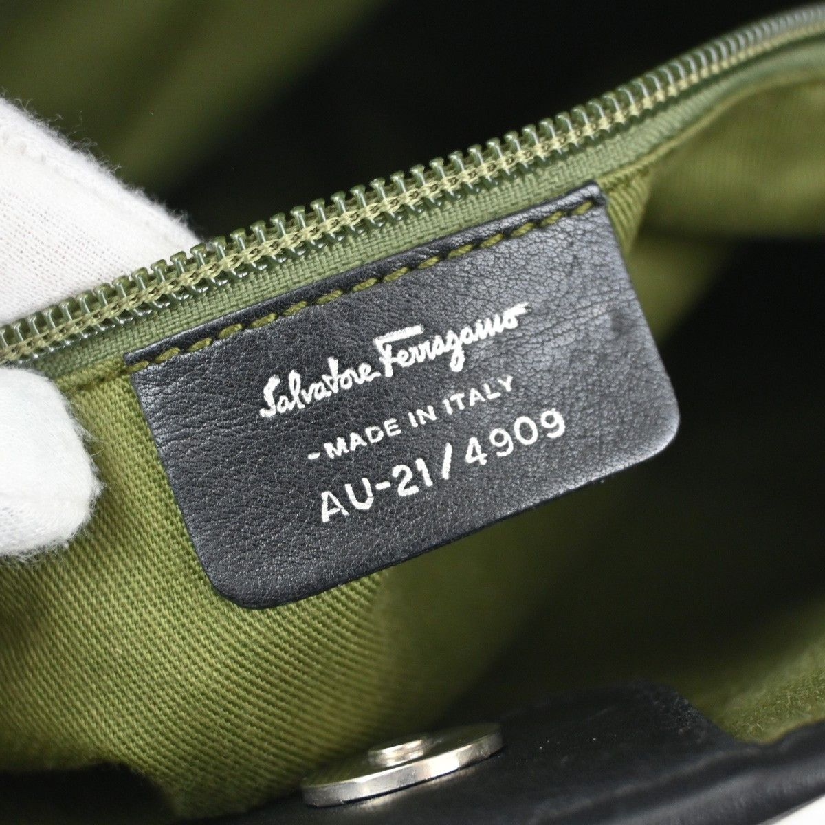 Salvatore Ferragamo Salvatore Ferragamo Gancini Tote Gancini Canvas Size ONE SIZE - 6 Thumbnail