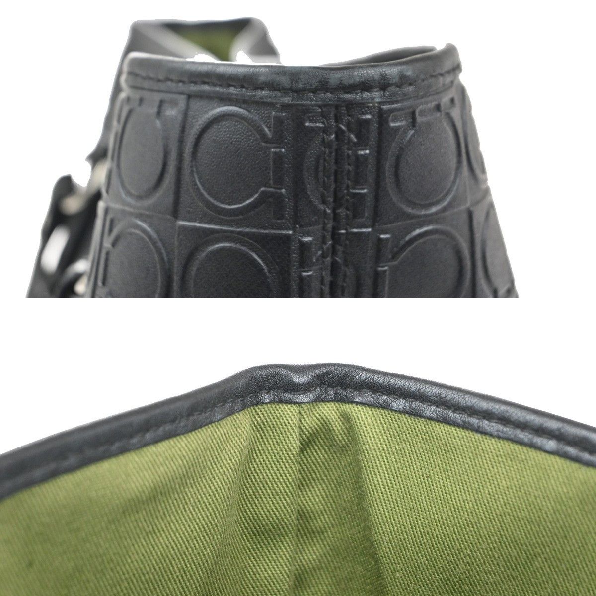 Salvatore Ferragamo Salvatore Ferragamo Gancini Tote Gancini Canvas Size ONE SIZE - 12 Thumbnail