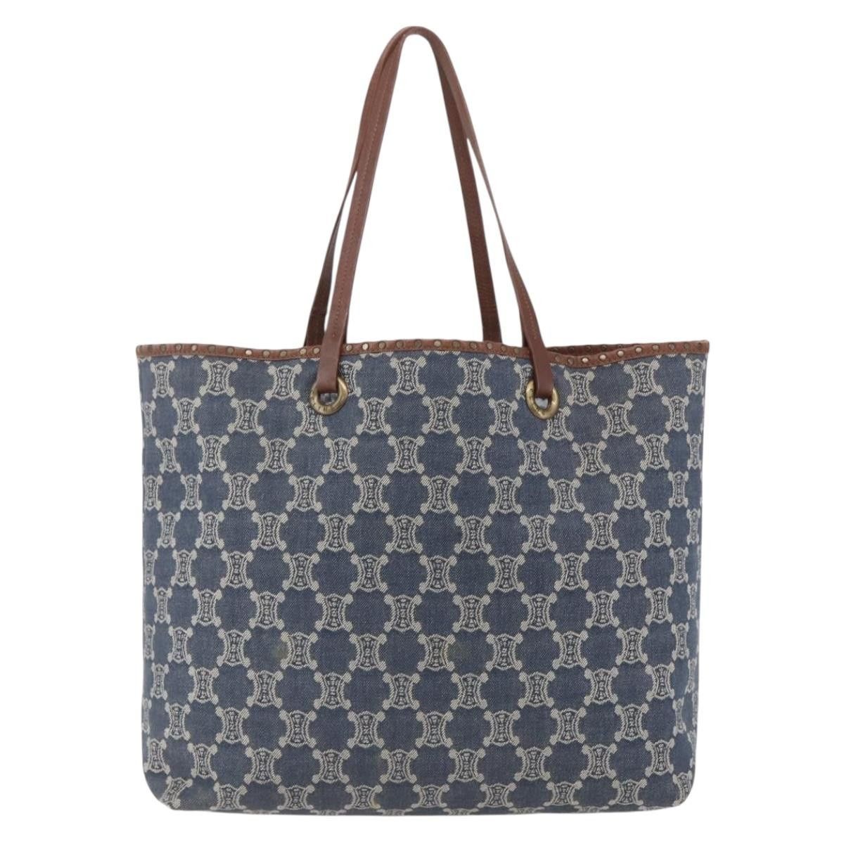 Celine Celine Vintage Macadam Tote bag Canvas Size ONE SIZE - 2 Thumbnail