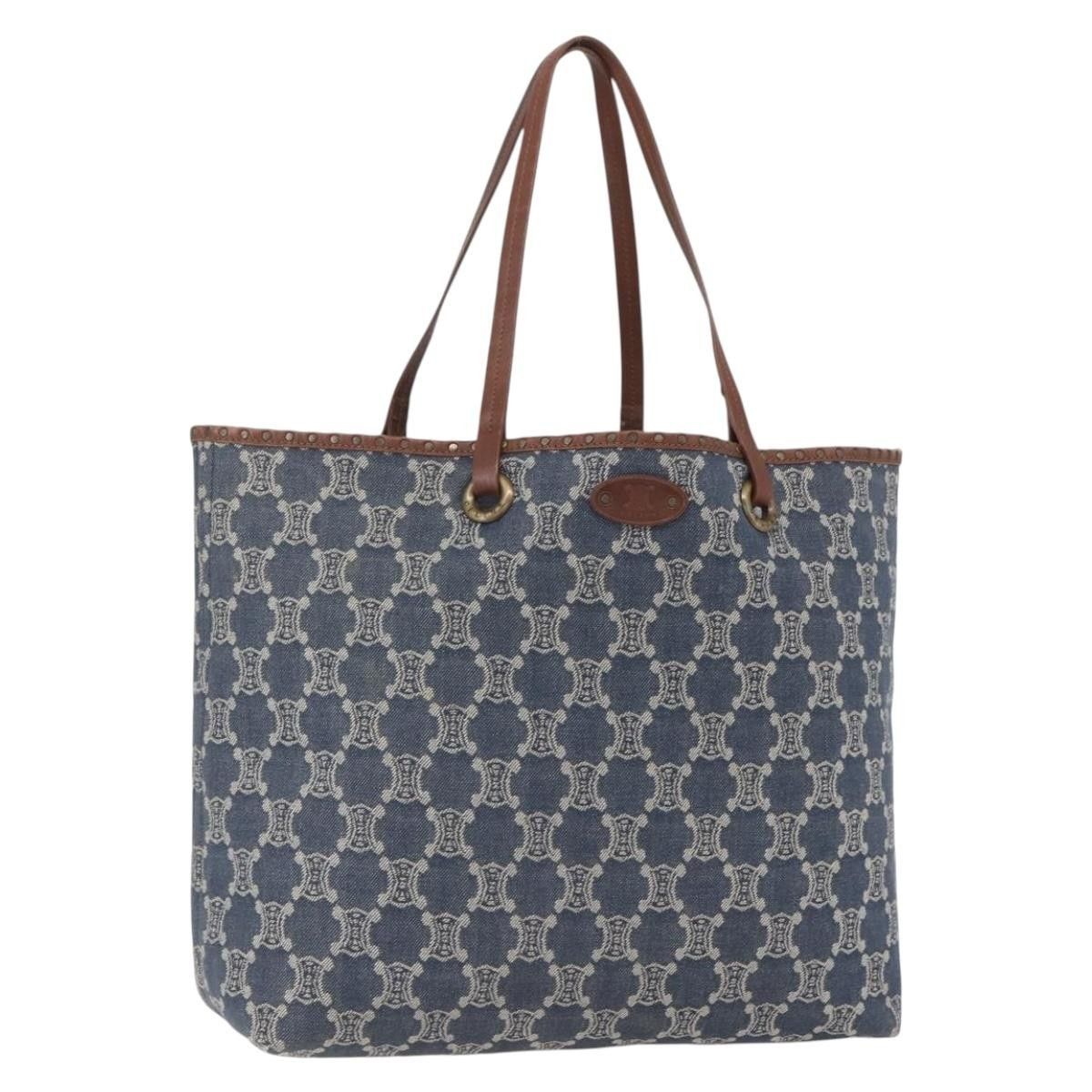 Celine Celine Vintage Macadam Tote bag Canvas Size ONE SIZE - 21 Thumbnail