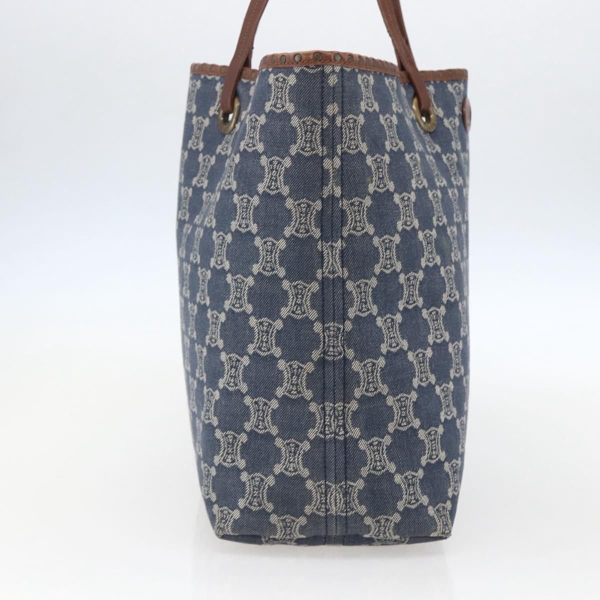 Celine Celine Vintage Macadam Tote bag Canvas Size ONE SIZE - 3 Thumbnail
