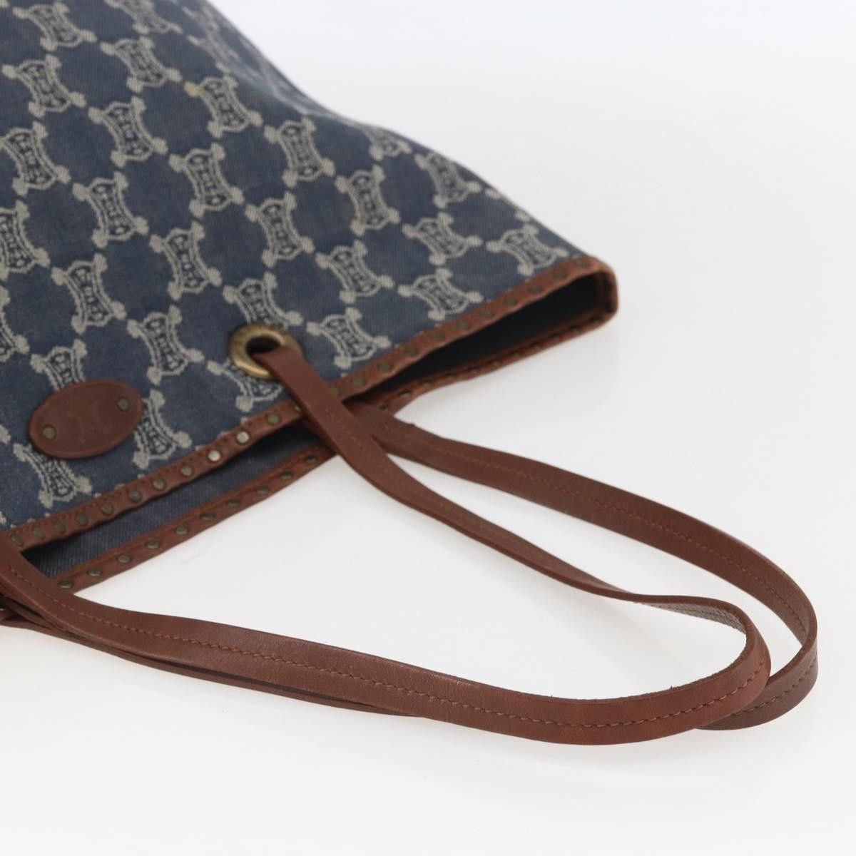 Celine Celine Vintage Macadam Tote bag Canvas Size ONE SIZE - 8 Thumbnail