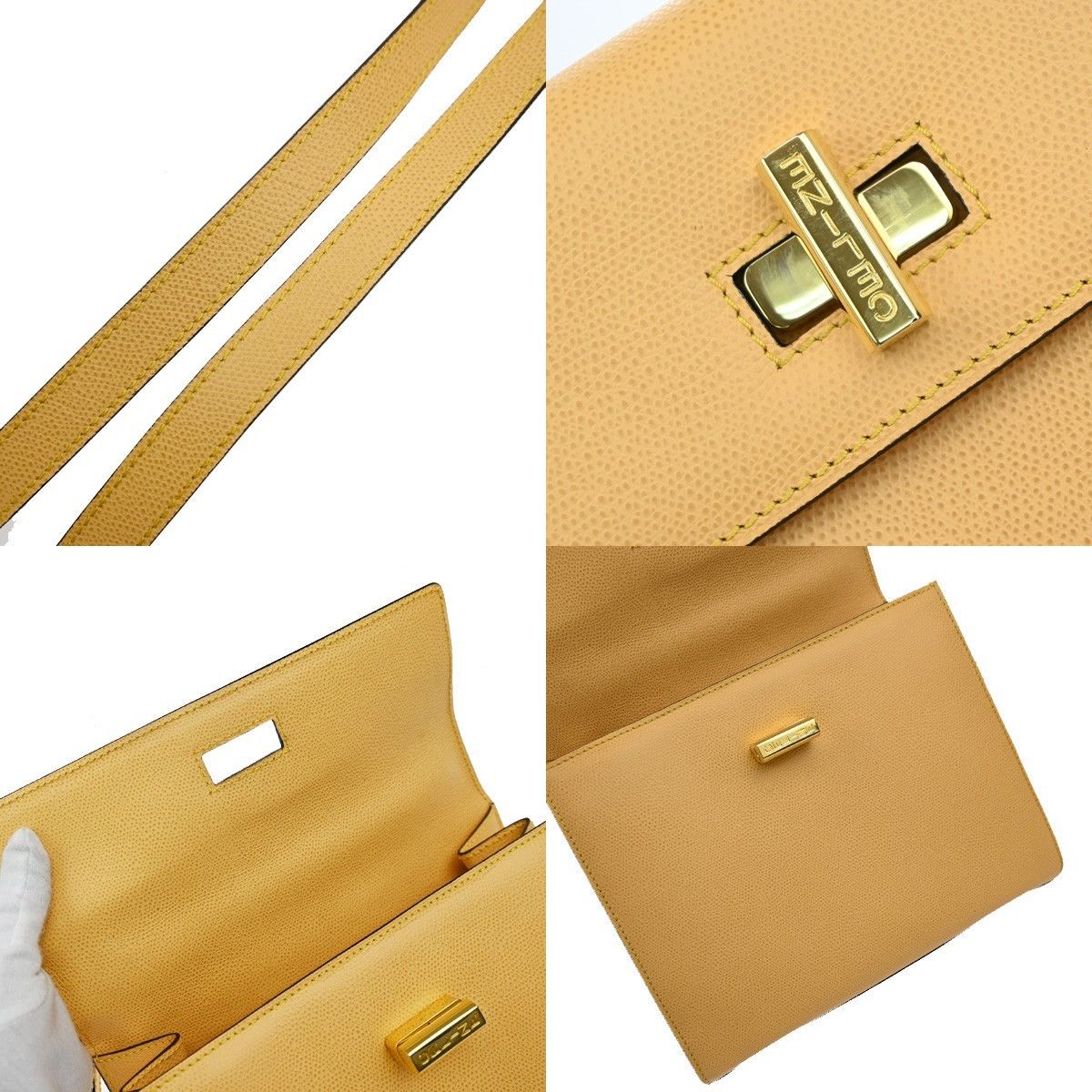 Celine Celine Vintage Convertible Turnlock Top Handle Bag Leather Size ONE SIZE - 10 Thumbnail
