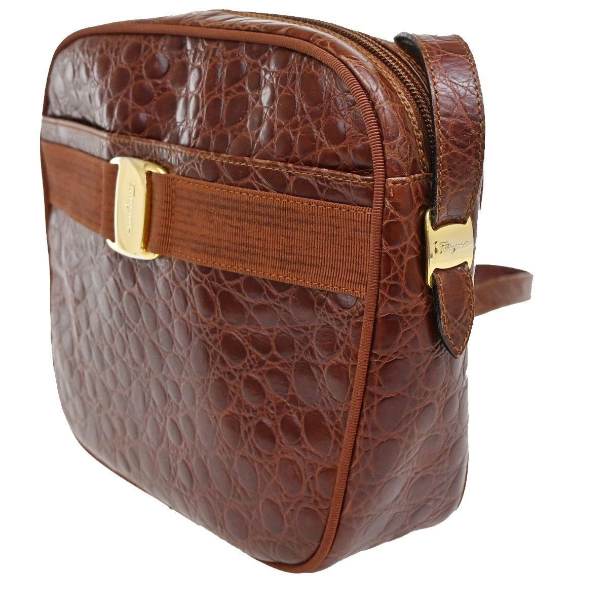 Salvatore Ferragamo Salvatore Ferragamo Vala Leather Size ONE SIZE - 11 Thumbnail