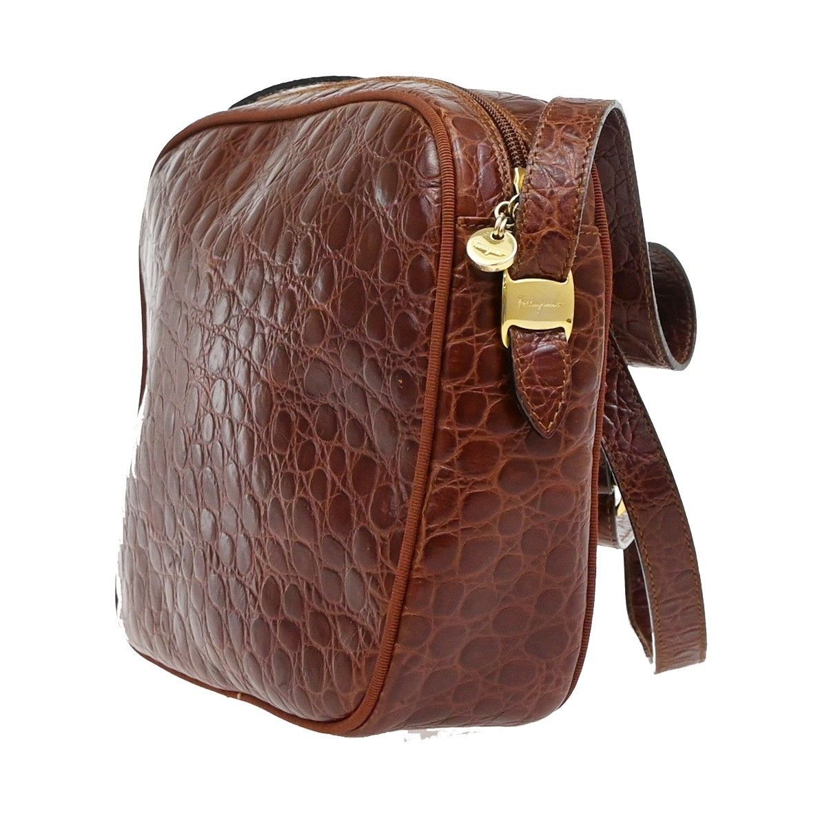 Salvatore Ferragamo Salvatore Ferragamo Vala Leather Size ONE SIZE - 13 Thumbnail