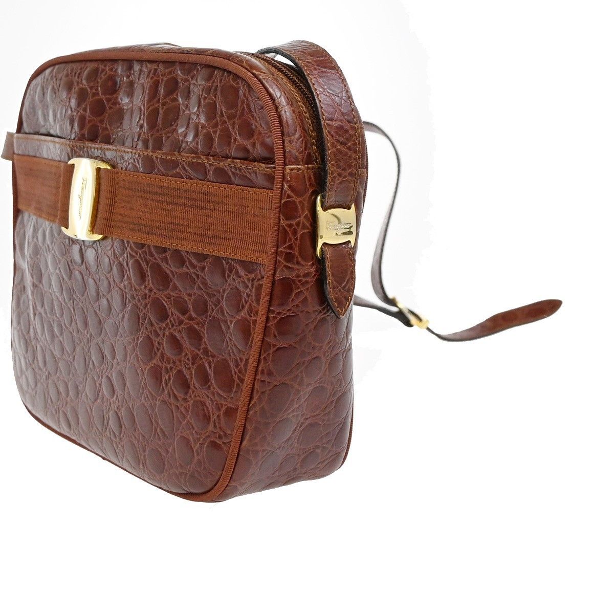 Salvatore Ferragamo Salvatore Ferragamo Vala Leather Size ONE SIZE - 3 Thumbnail