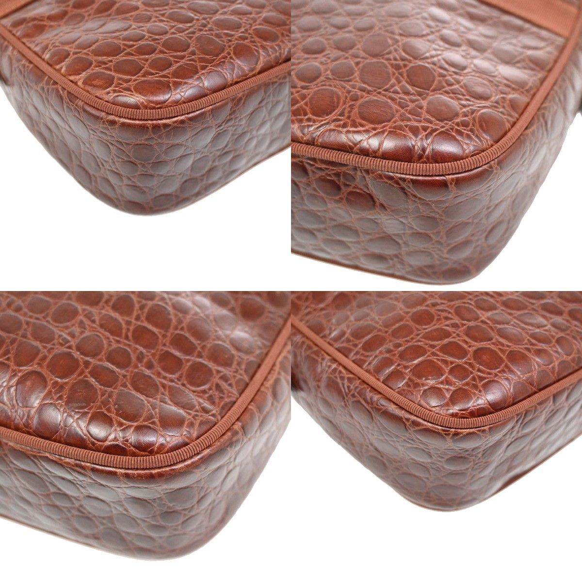 Salvatore Ferragamo Salvatore Ferragamo Vala Leather Size ONE SIZE - 8 Thumbnail