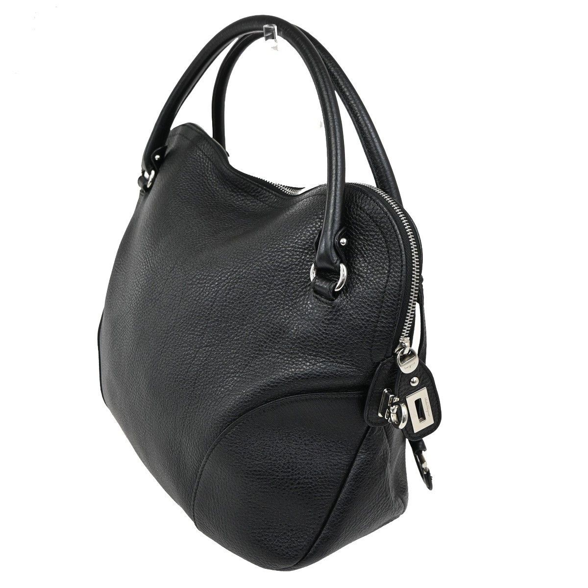 Salvatore Ferragamo Salvatore Ferragamo Gancini handbag Leather Size ONE SIZE - 4 Thumbnail