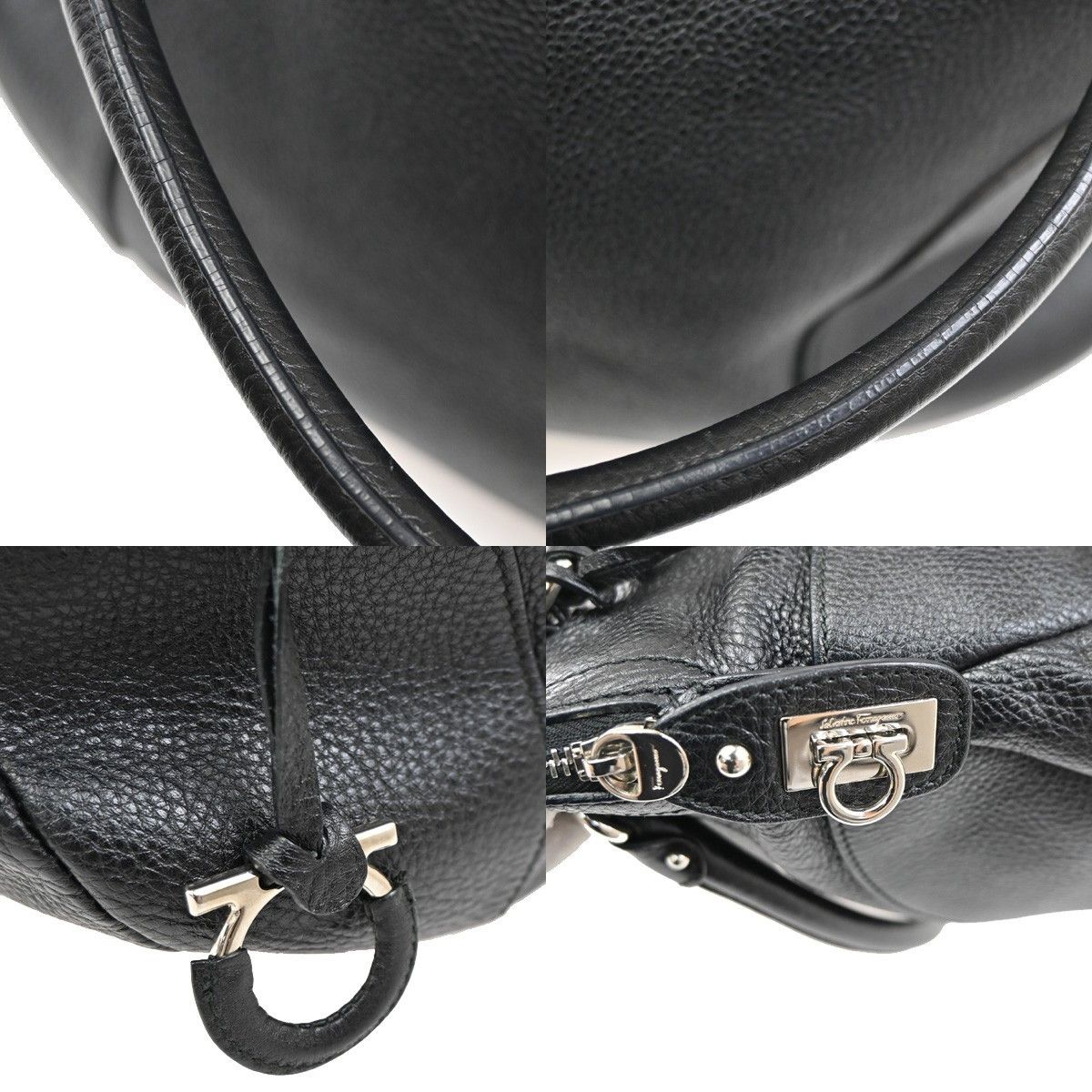 Salvatore Ferragamo Salvatore Ferragamo Gancini handbag Leather Size ONE SIZE - 10 Thumbnail