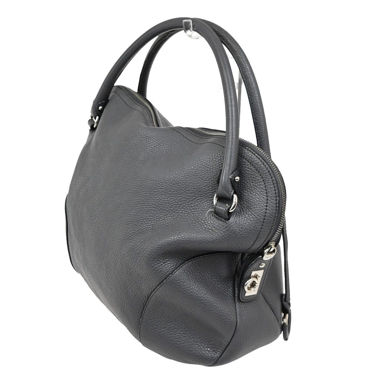 Salvatore Ferragamo Salvatore Ferragamo Gancini handbag Leather Size ONE SIZE - 4 Thumbnail