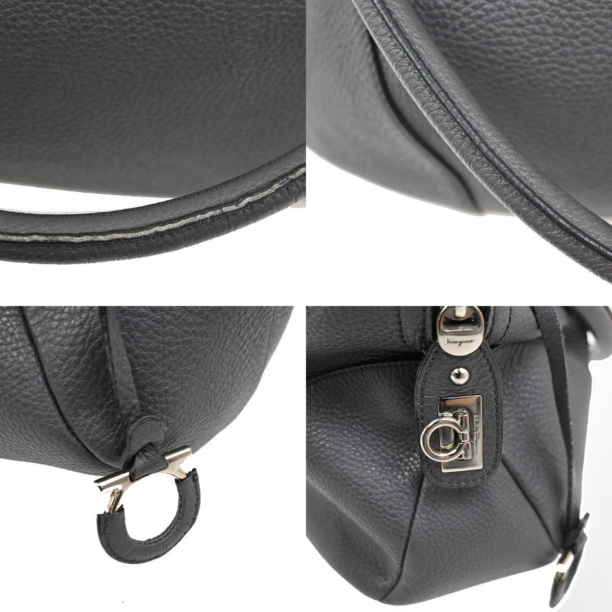 Salvatore Ferragamo Salvatore Ferragamo Gancini handbag Leather Size ONE SIZE - 10 Thumbnail