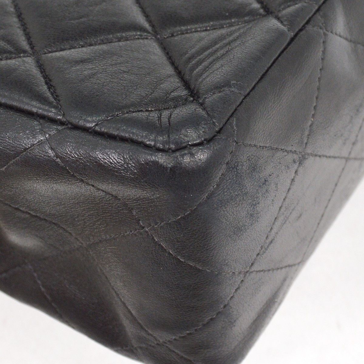 Chanel Chanel Vintage Classic Single Flap Bag Quilted Lambskin Size ONE SIZE - 7 Thumbnail