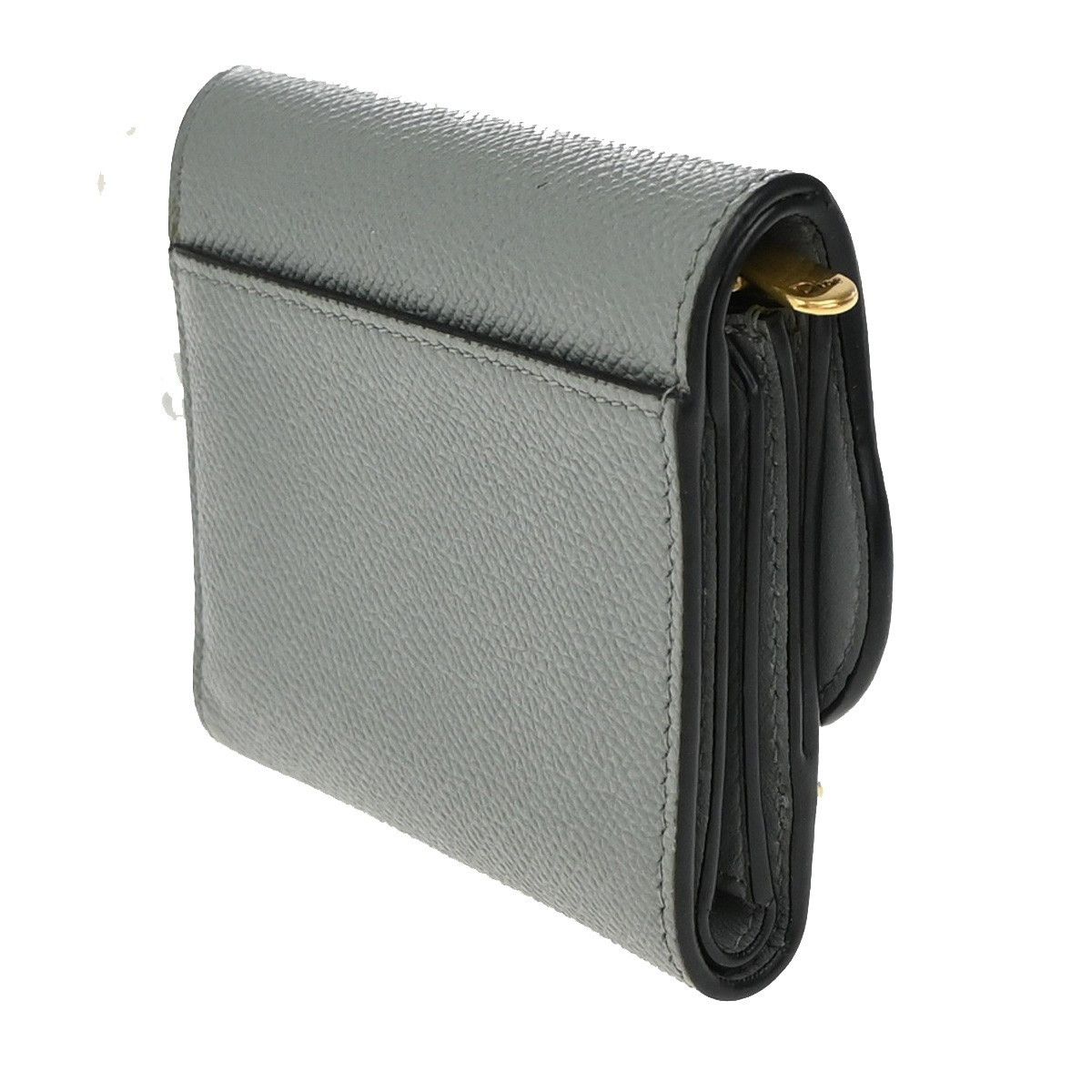 Dior Christian Dior Saddle Trifold Flap Wallet Leather Size ONE SIZE - 4 Thumbnail