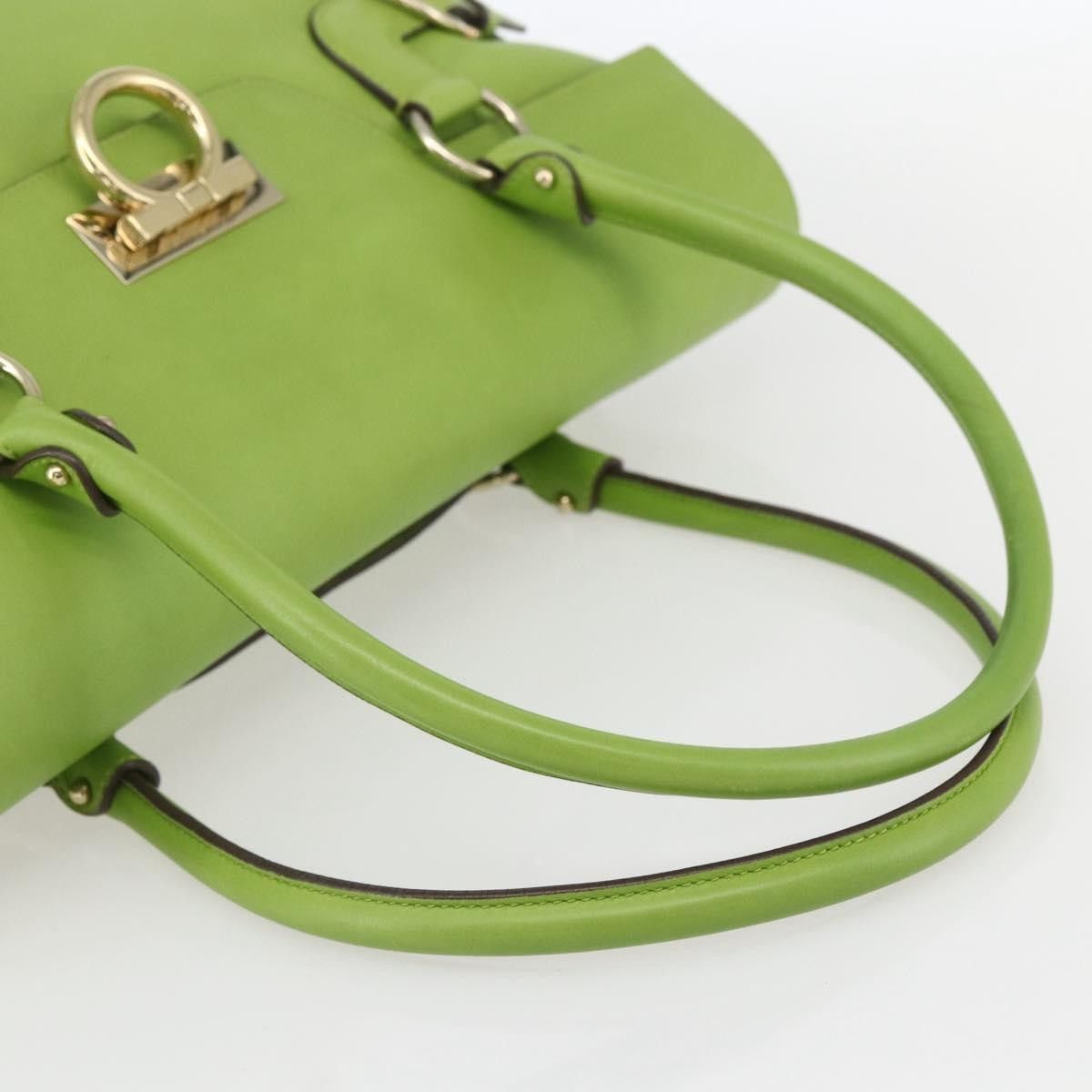 Salvatore Ferragamo Salvatore Ferragamo Virna Satchel Leather Size ONE SIZE - 7 Thumbnail