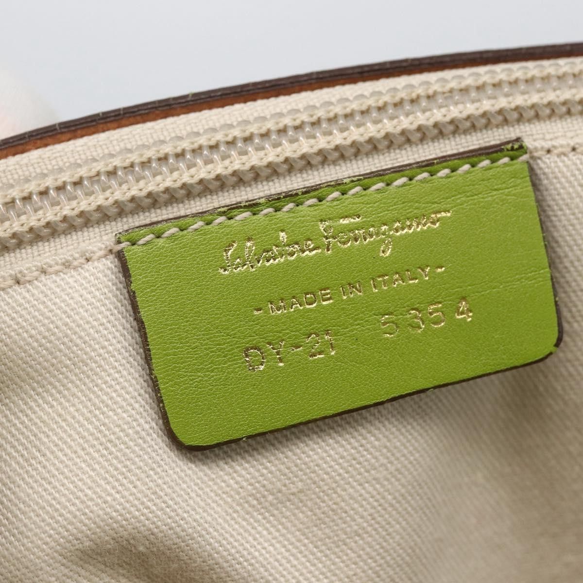 Salvatore Ferragamo Salvatore Ferragamo Virna Satchel Leather Size ONE SIZE - 6 Thumbnail