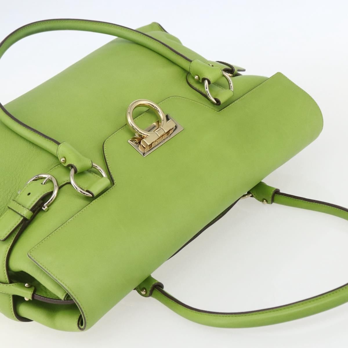 Salvatore Ferragamo Salvatore Ferragamo Virna Satchel Leather Size ONE SIZE - 16 Thumbnail