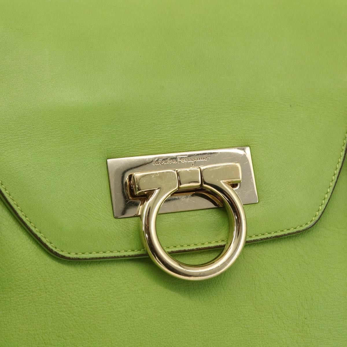 Salvatore Ferragamo Salvatore Ferragamo Virna Satchel Leather Size ONE SIZE - 14 Thumbnail
