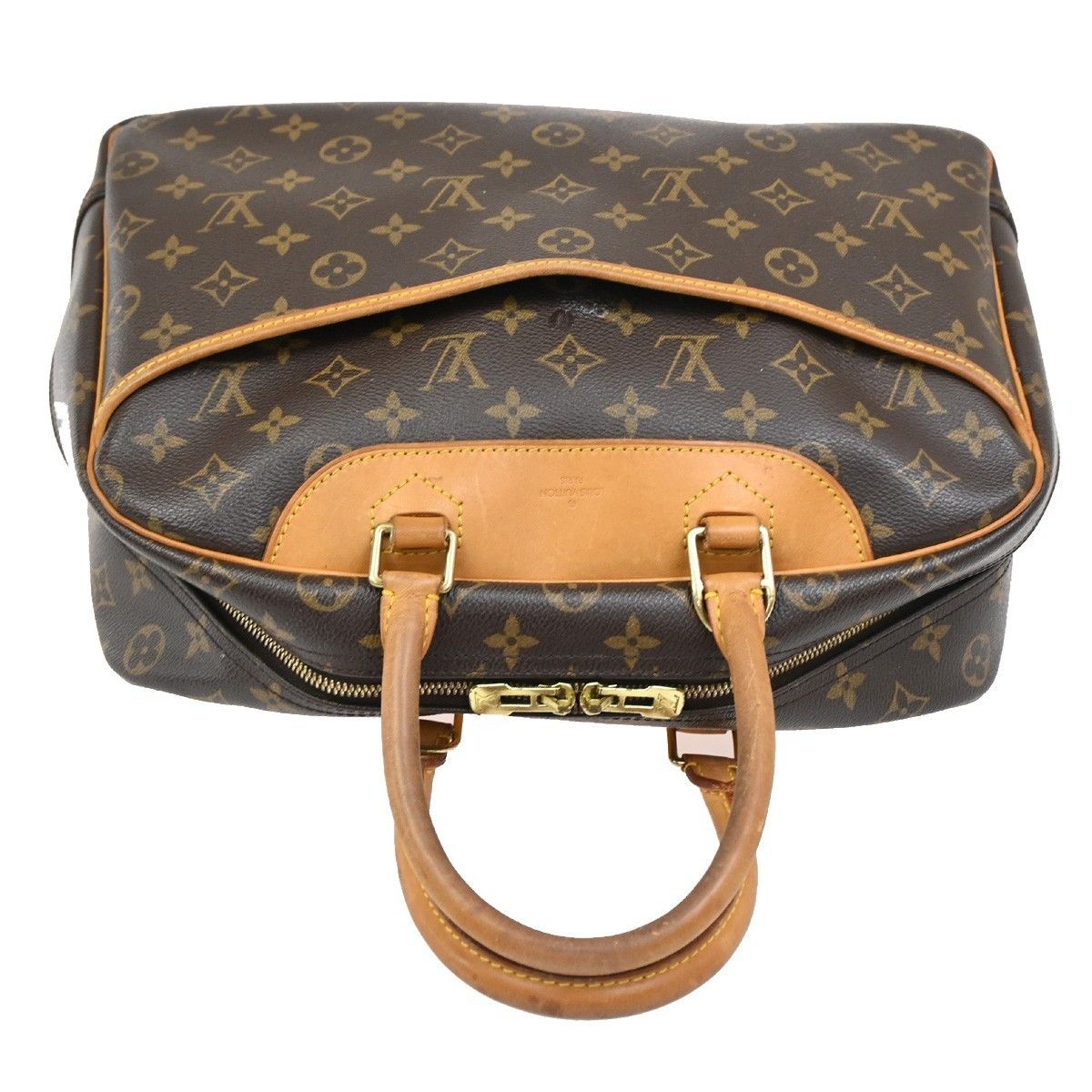 Louis Vuitton Louis Vuitton Deauville Handbag Monogram Canvas Size ONE SIZE - 8 Thumbnail