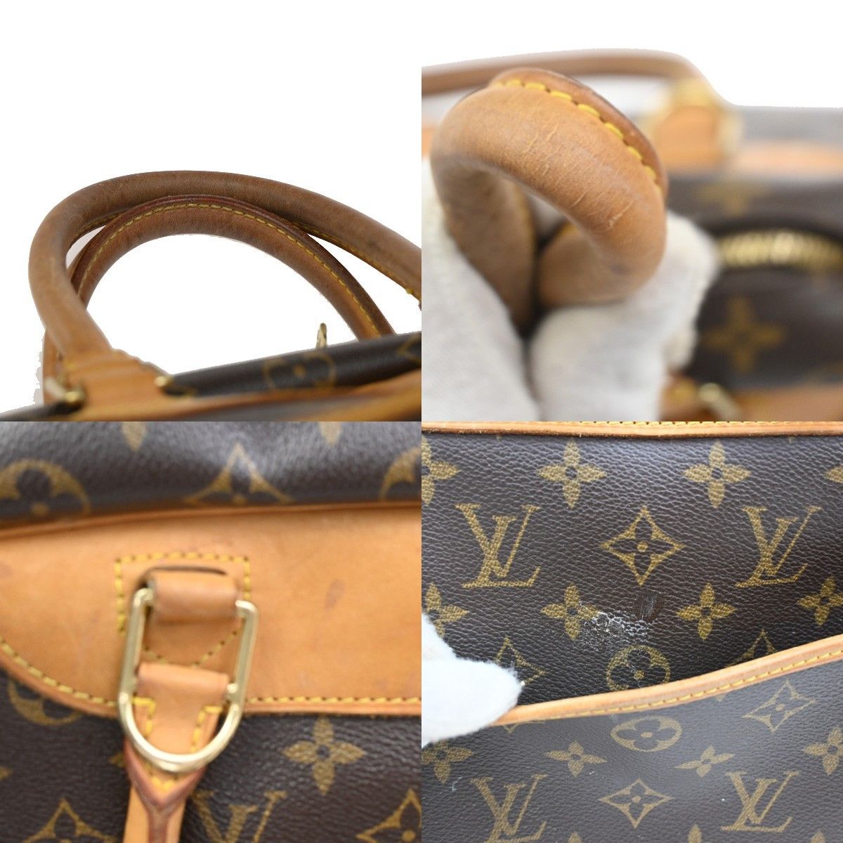 Louis Vuitton Louis Vuitton Deauville Handbag Monogram Canvas Size ONE SIZE - 13 Thumbnail