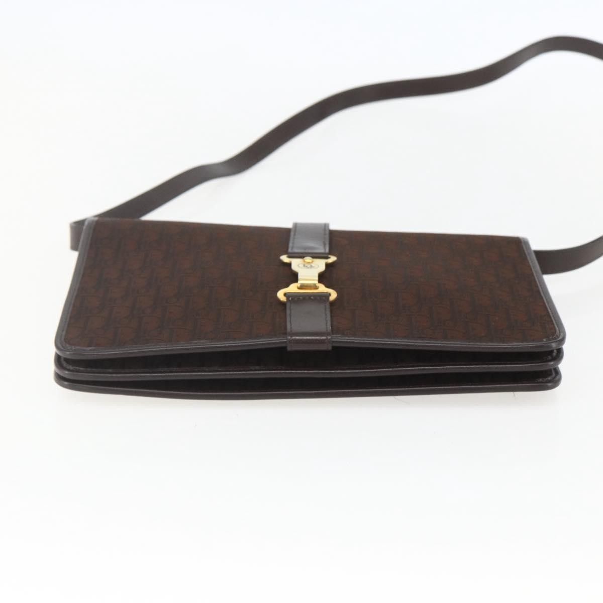 Dior Christian Dior Vintage Trotter Shoulder Bag Canvas Size ONE SIZE - 18 Thumbnail