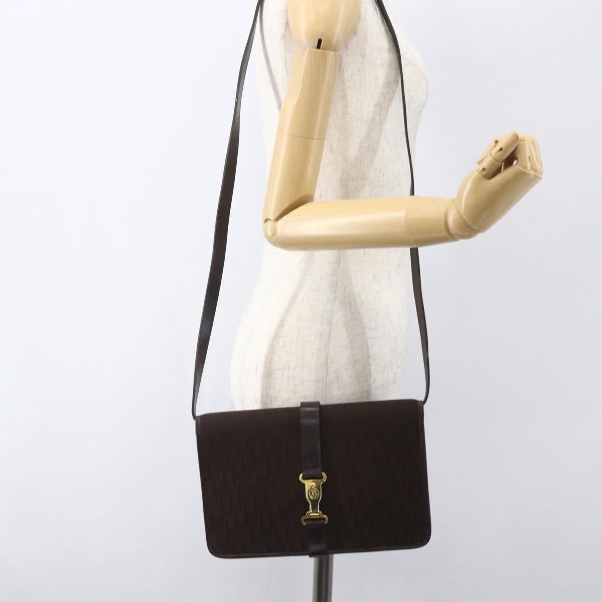 Dior Christian Dior Vintage Trotter Shoulder Bag Canvas Size ONE SIZE - 13 Thumbnail
