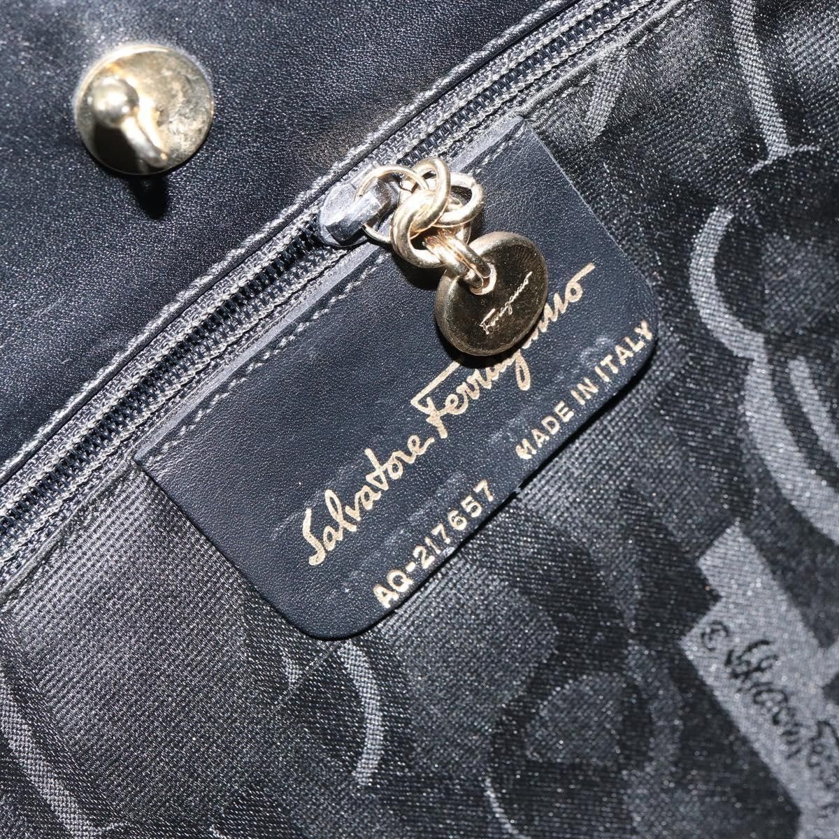Salvatore Ferragamo Salvatore Ferragamo Vintage Gancini Hobo Leather Size ONE SIZE - 6 Thumbnail