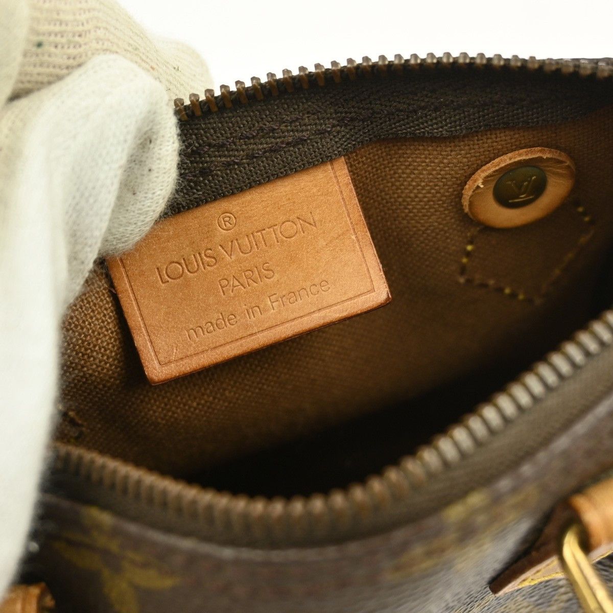 Louis Vuitton Louis Vuitton Speedy Mini HL Handbag Monogram Canvas Size ONE SIZE - 4 Thumbnail