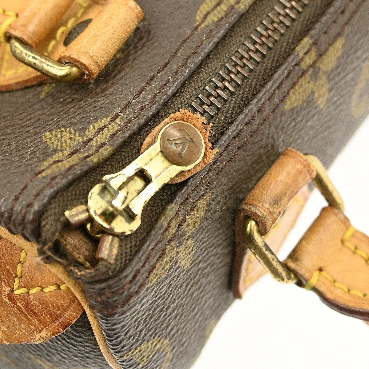 Louis Vuitton Louis Vuitton Speedy Mini HL Handbag Monogram Canvas Size ONE SIZE - 8 Thumbnail