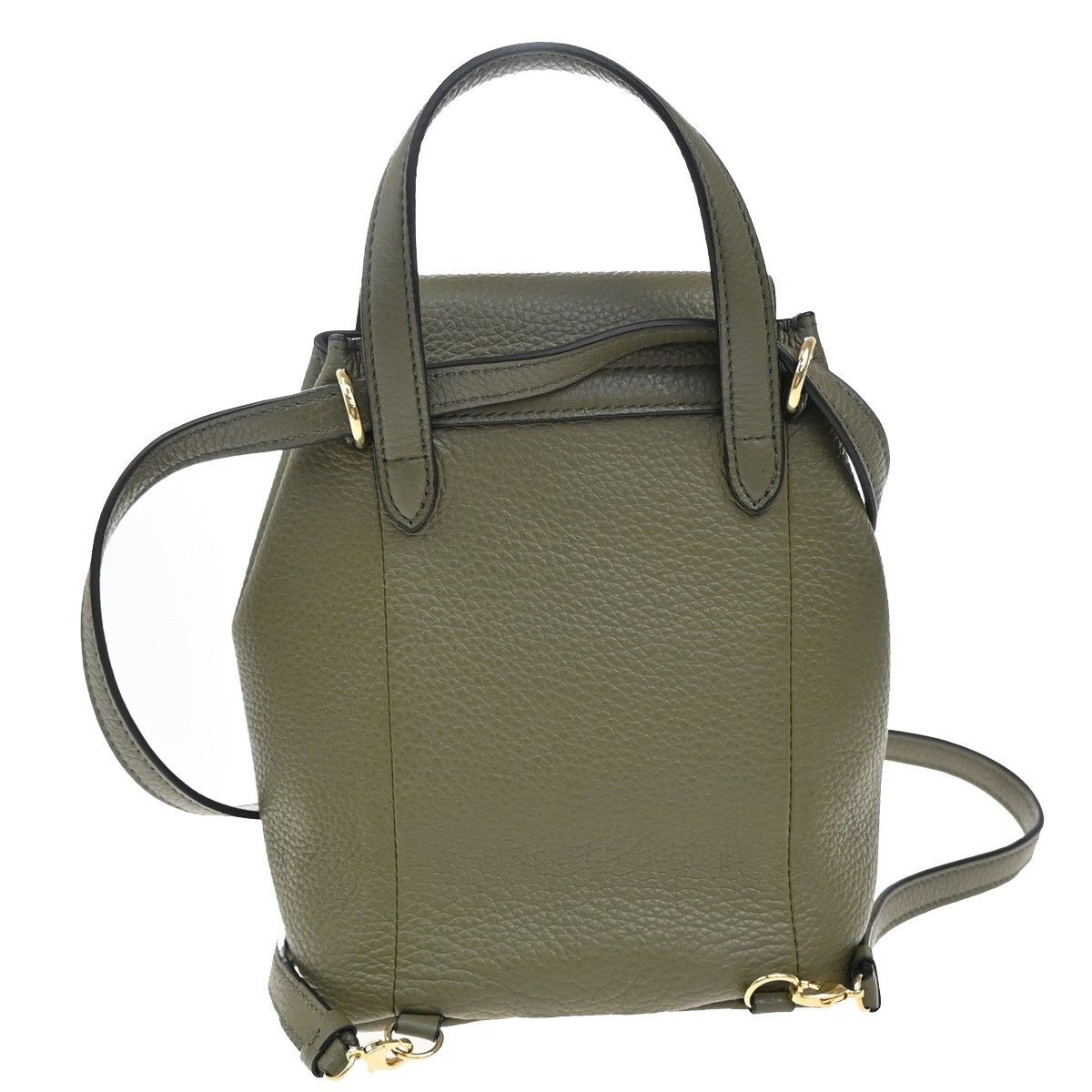 Salvatore Ferragamo Salvatore Ferragamo Gancini Backpack Leather Size ONE SIZE - 2 Thumbnail