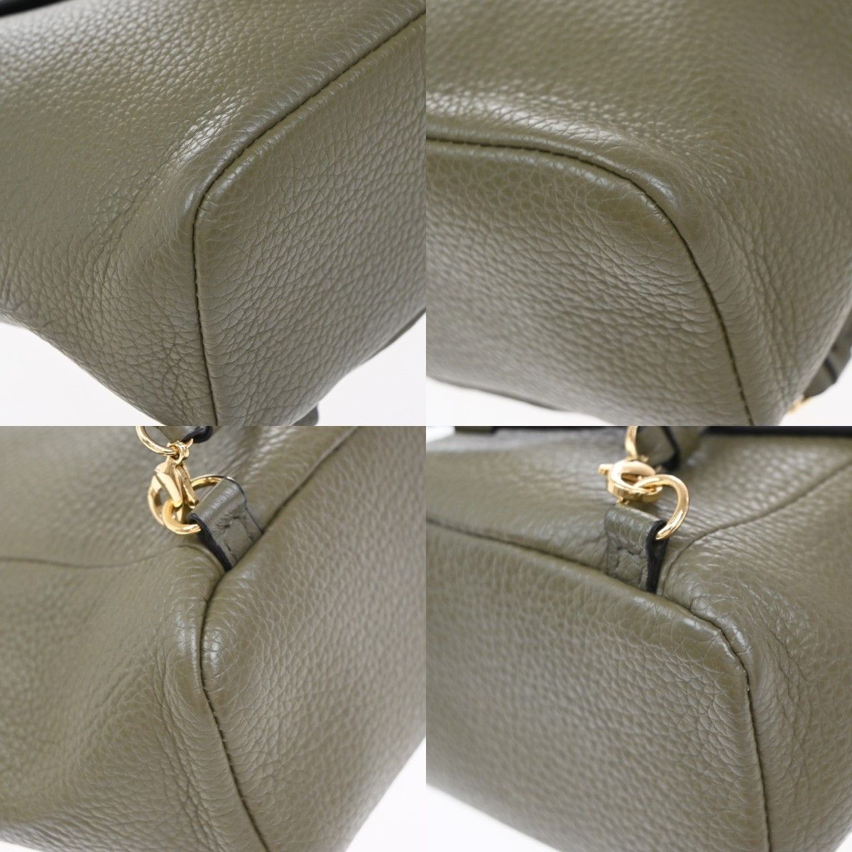 Salvatore Ferragamo Salvatore Ferragamo Gancini Backpack Leather Size ONE SIZE - 8 Thumbnail