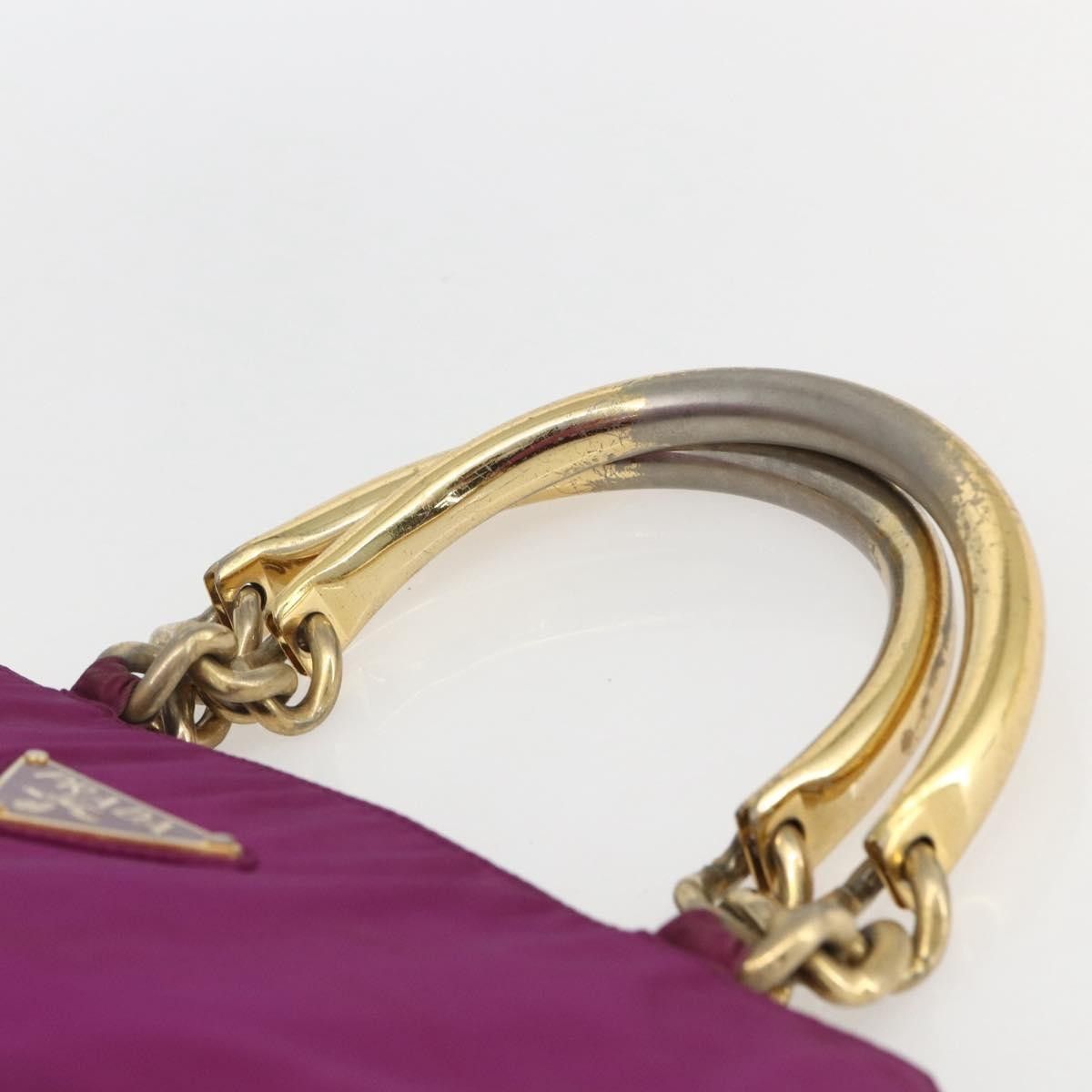 Prada Prada Metal Handles Tote Tessuto Size ONE SIZE - 13 Thumbnail