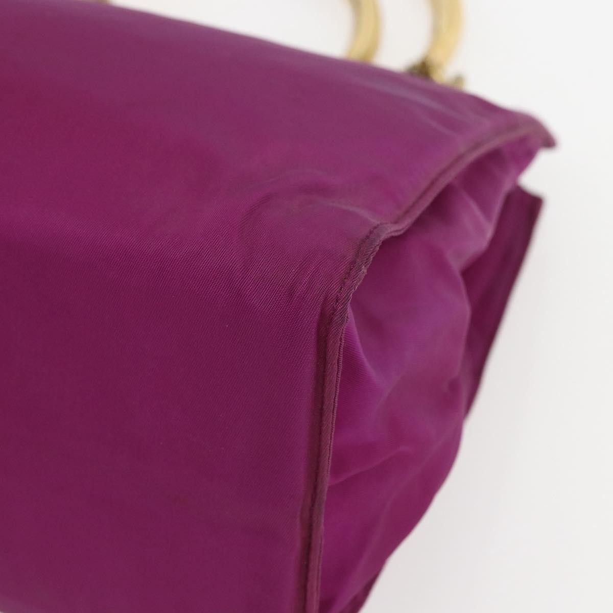 Prada Prada Metal Handles Tote Tessuto Size ONE SIZE - 9 Thumbnail