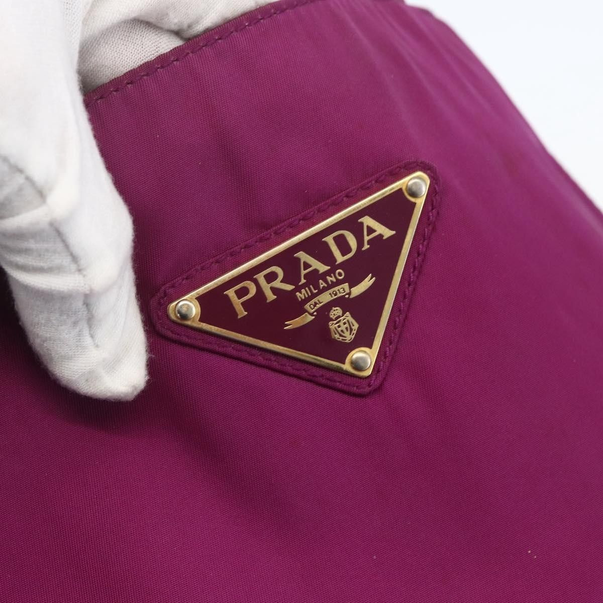 Prada Prada Metal Handles Tote Tessuto Size ONE SIZE - 16 Thumbnail