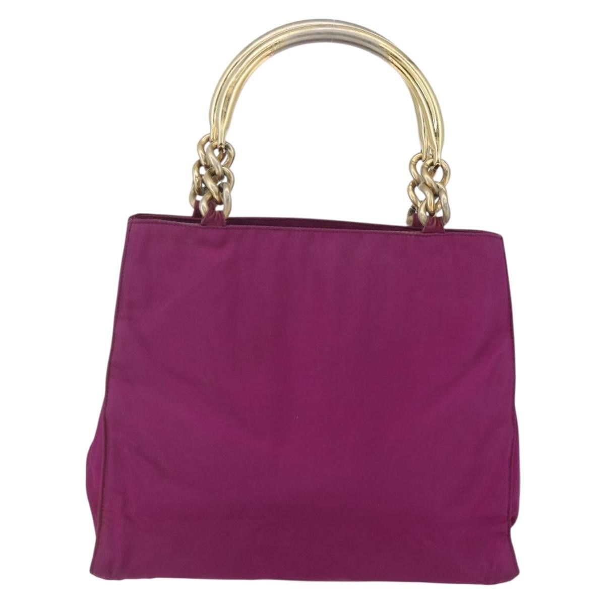 Prada Prada Metal Handles Tote Tessuto Size ONE SIZE - 2 Thumbnail