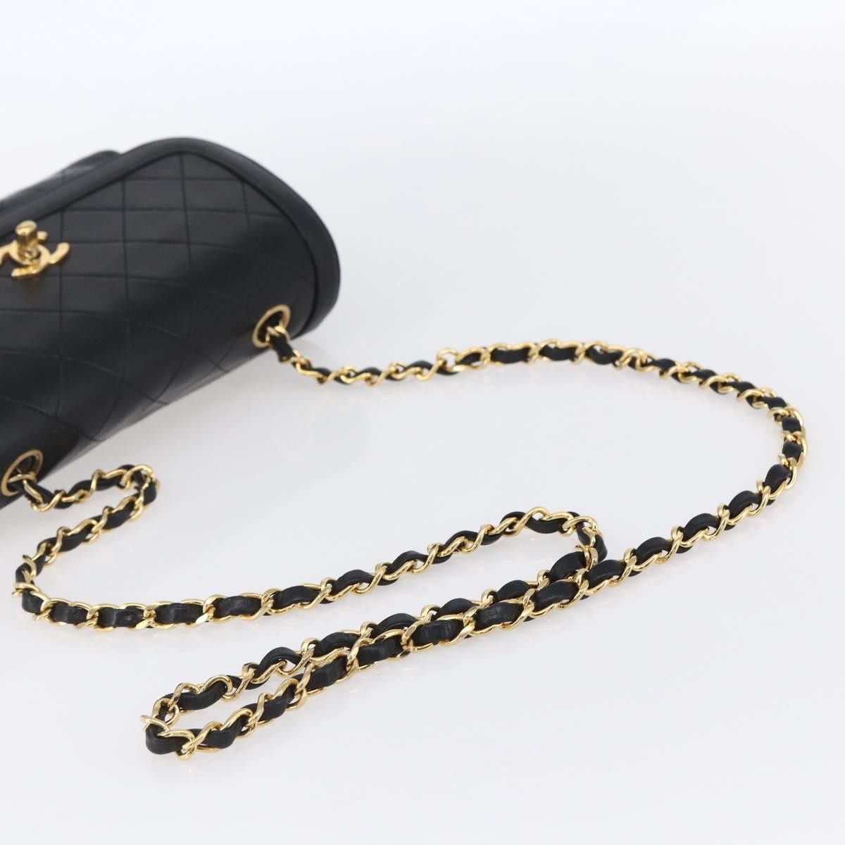 Chanel Chanel Vintage Flap Bag Quilted Lambskin Size ONE SIZE - 8 Thumbnail