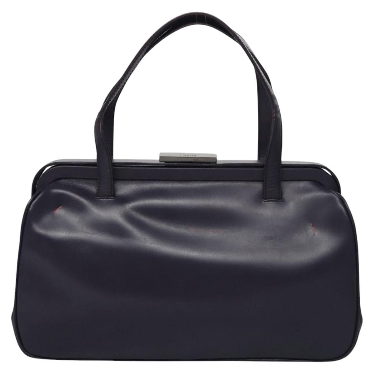 Prada Prada Vintage Handbag Leather Size ONE SIZE - 18 Thumbnail