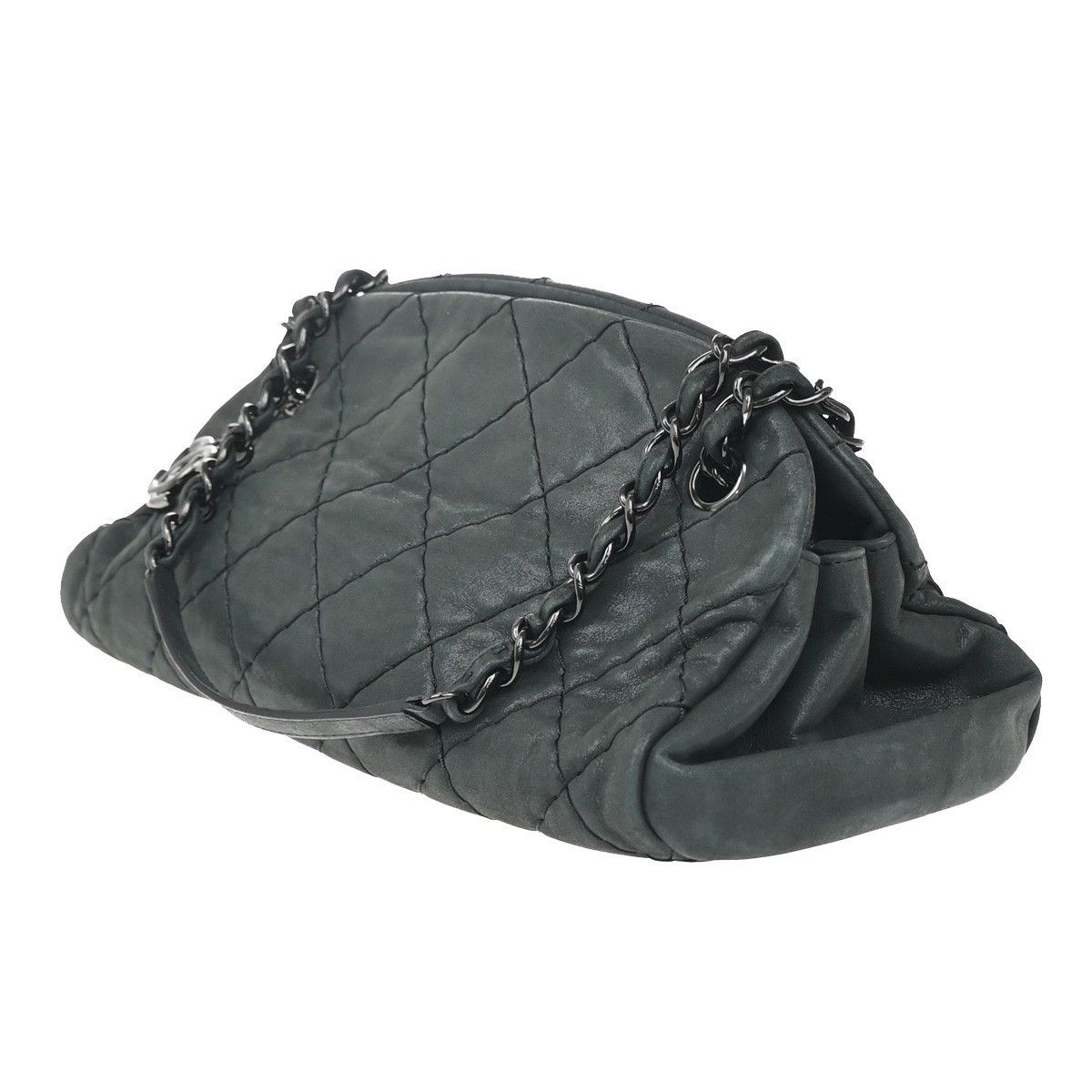 Chanel Chanel Just Mademoiselle Bag Quilted Iridescent Leather Size ONE SIZE - 3 Thumbnail