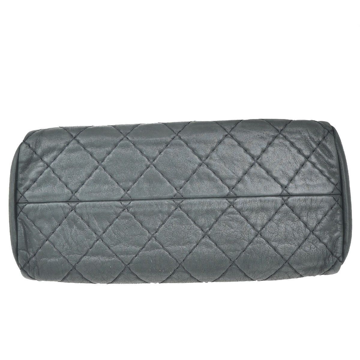 Chanel Chanel Just Mademoiselle Bag Quilted Iridescent Leather Size ONE SIZE - 13 Thumbnail