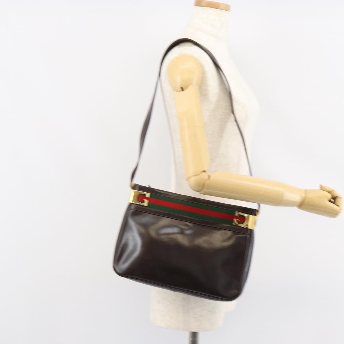 Gucci Gucci Sherry line shoulder bag Leather Size ONE SIZE - 12 Thumbnail