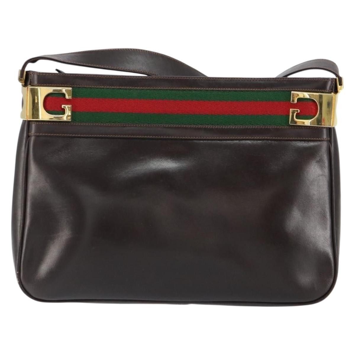 Gucci Gucci Sherry line shoulder bag Leather Size ONE SIZE - 17 Thumbnail